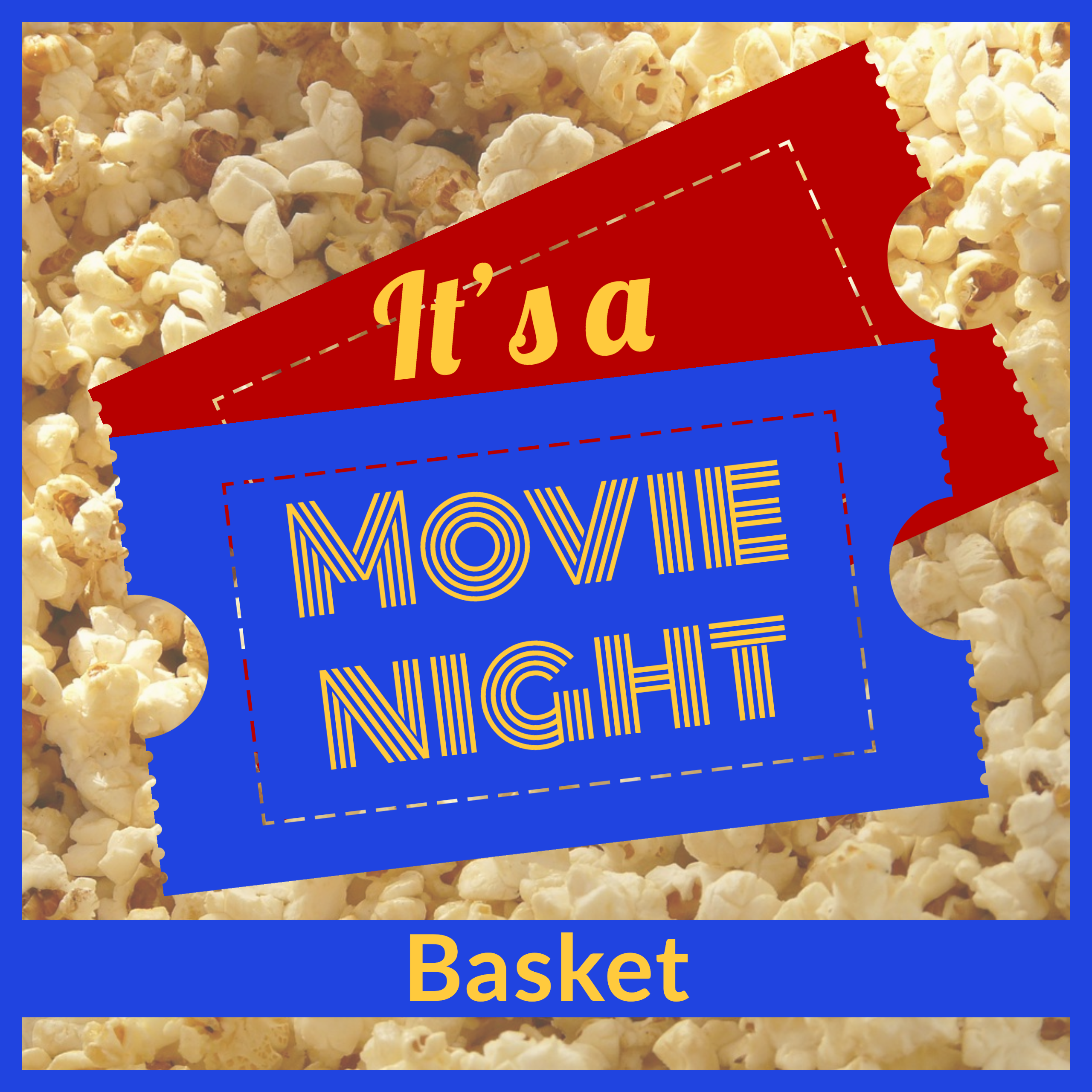 Movie Night Basket