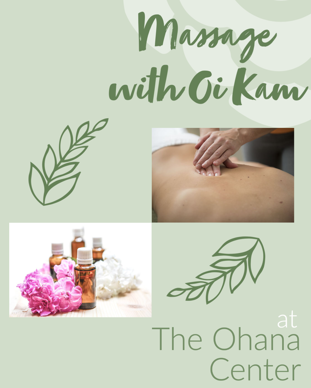 Massages with Oi Kam
